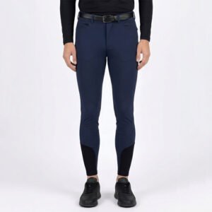 professional men's knee patch equestrian breeches