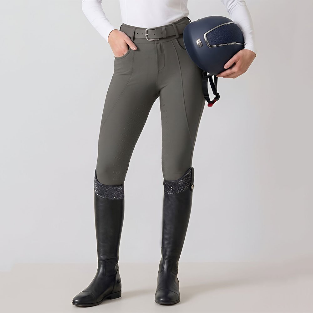 high performance full seat silicone grip equestrian breeches
