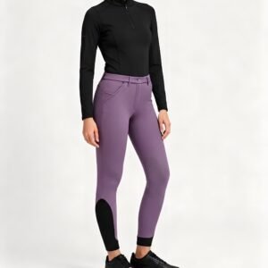 women's silicone knee grip equestrian riding breeches