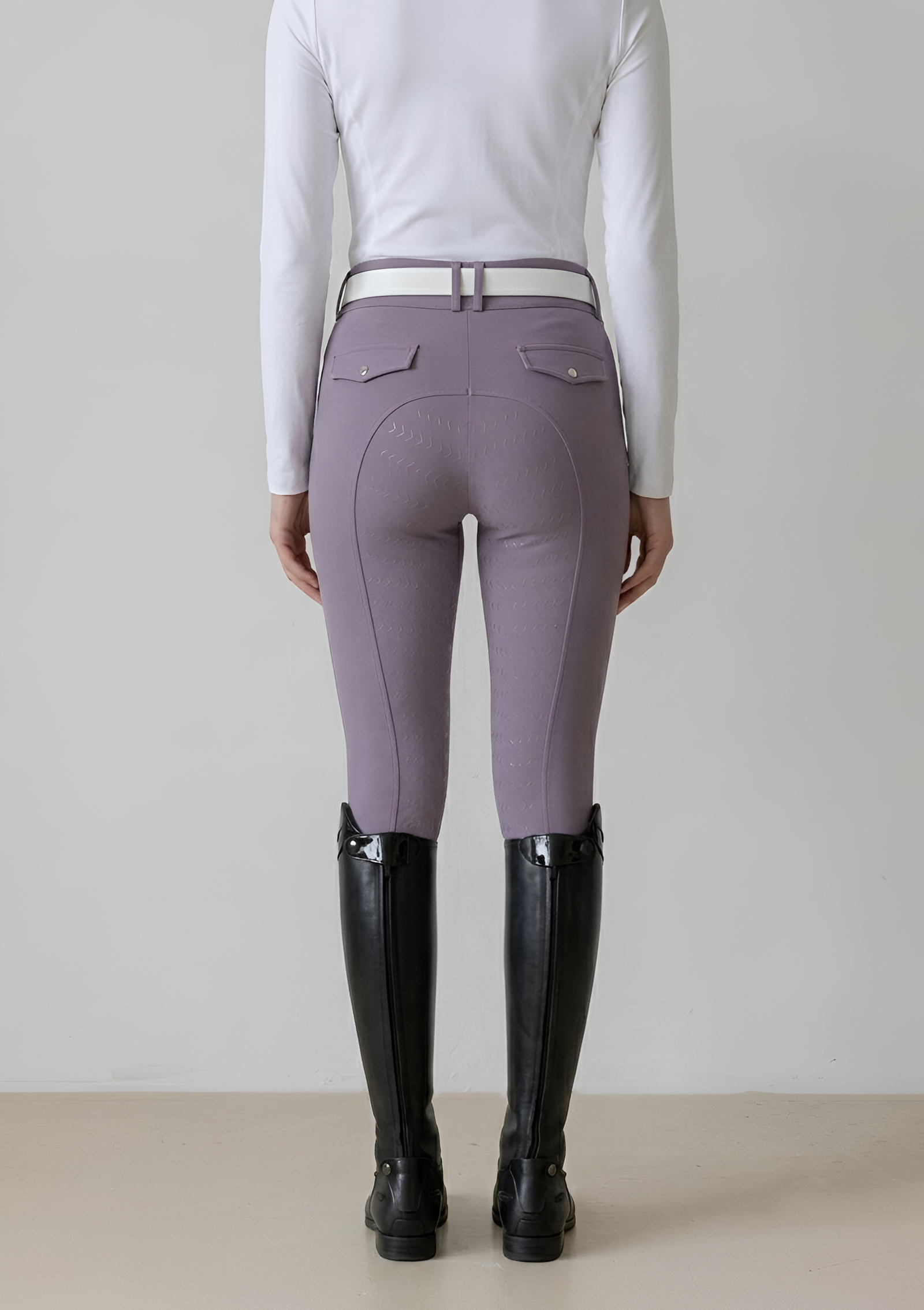 cross over high waist equestrian riding breeches with feather silicone full seat cross over high waist equestrian riding breeches with feather silicone full seat