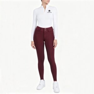 Home premium women's silicone knee grip equestrian riding breeches