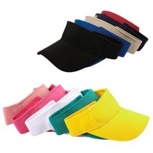 customizable equestrian sun visor – high quality adjustable sports headband hat for riding clubs