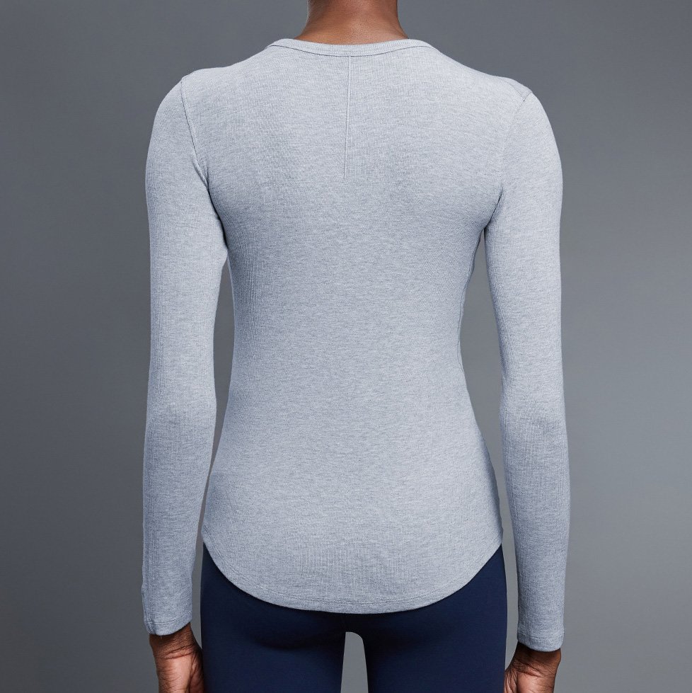 buttery soft ribbed modal crew neck equestrian riding base layer shirt buttery soft ribbed modal crew neck equestrian riding base layer shirt