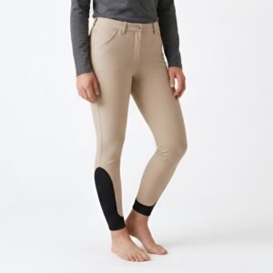 premium women's silicone knee grip equestrian riding breeches