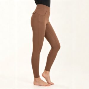 Premium Women's High-Waist Full Seat Silicone Grip Equestrian Riding Tights