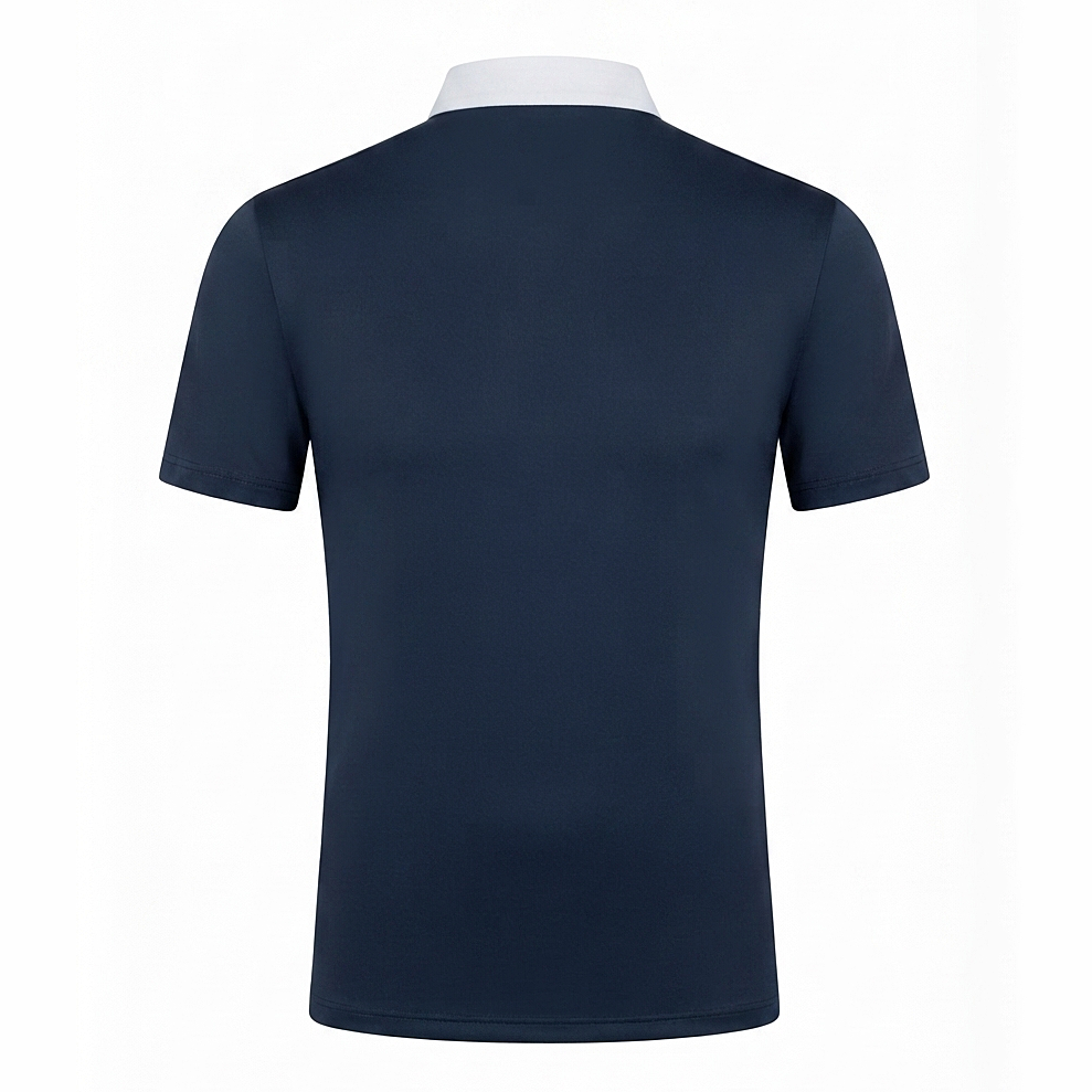 premium men's contrast short sleeve equestrian performance show shirt premium men's contrast short sleeve equestrian performance show shirt