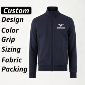 men's full zip stand collar equestrian riding training jacket