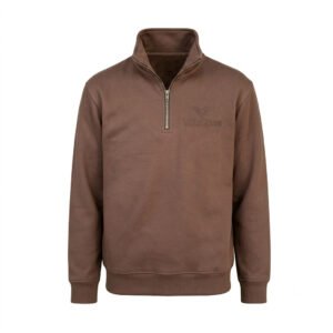 unisex quarter zip warm equestrian riding sweatshirt