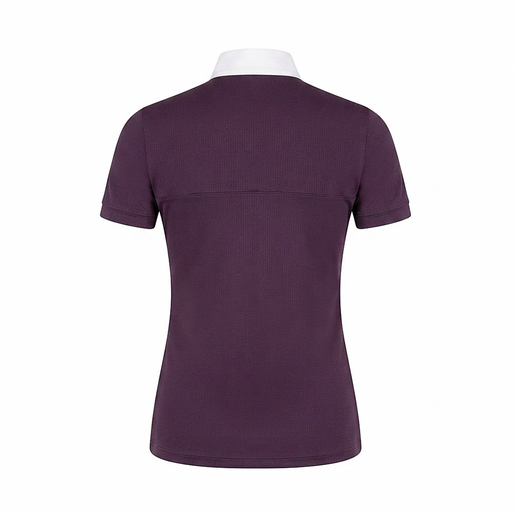 women's short sleeve quarter zip equestrian show shirt baselayer women's short sleeve quarter zip equestrian show shirt baselayer