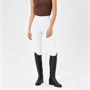women's high waist navy blue full seat silicone grip riding breeches (copy)