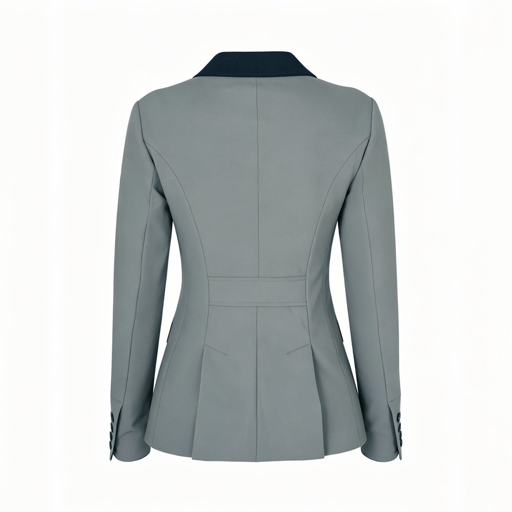 women's tailored competition show jacket with velvet trim women's tailored competition show jacket with velvet trim